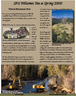 Sweetwater 2009 Newsletter
